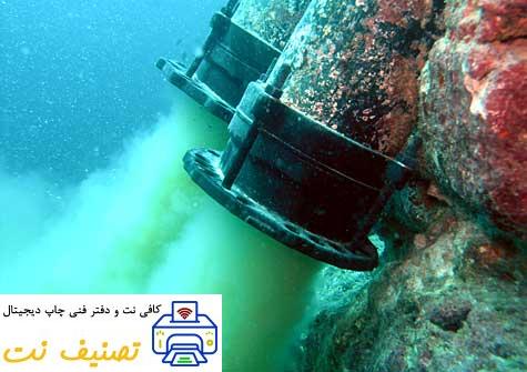 اثر فاضلاب بر رودخانه‌ها